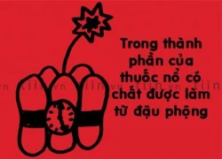 Thuốc nổ được làm từ đậu phộng