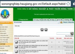 Trang điện tử Sở NN-PTNT Hậu Giang giới thiệu... phim bị cấm