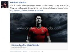 Website mới của Ronaldo vừa ra mắt đã bị quá tải