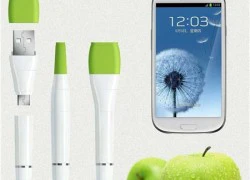 Xoopar CABLE PEN S Stylus and Cable: Bút cảm ứng đa năng 3 trong 1