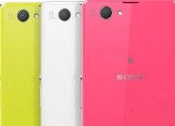 Xperia Z1 mini sở hữu vỏ nhựa thay vì mặt kính cường lực