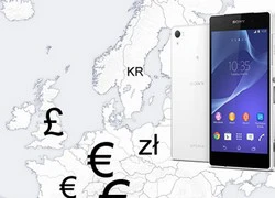 Xperia Z2 chưa có giá tại Việt Nam