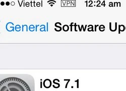 Apple bất ngờ tung bản cập nhật iOS 7.1 với nhiều tính năng mới