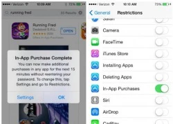 Apple bổ sung cảnh báo in-app purchase trên iOS 7.1