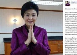 Bà Yingluck đang điều hành đất nước qua Facebook?