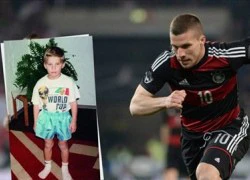 Bí mật đời tư Podolski bị bật mí