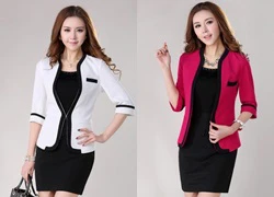 Blazer nữ hiện đại nơi công sở xuân hè 2014