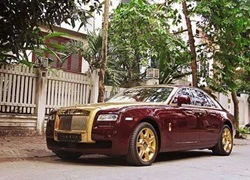 Bộ ba Rolls-Royce siêu sang mạ vàng ở Việt Nam