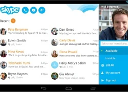 Cập nhật Skype để dế Android đỡ tốn pin