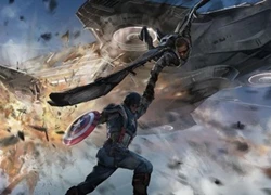 Captain America được đồng đội cứu thoát trong gang tấc