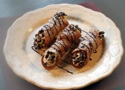 [Chế biến] - Bánh cannoli