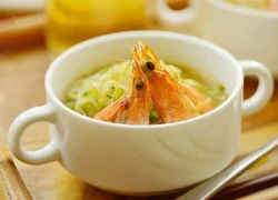 [Chế biến] - Canh bầu nấu tôm