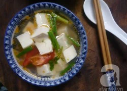 [Chế biến] - Canh đậu nấu cà chua