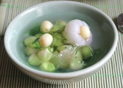 [Chế biến] - Chè hạt sen và lệ chi