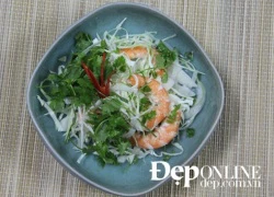 [Chế biến] - Salad bắp cải tôm