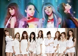 Cuộc chiến giành ngôi nữ hoàng của SNSD và 2NE1