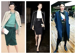 Đẳng cấp thời trang của sao Hoa ngữ tại Fashion Week