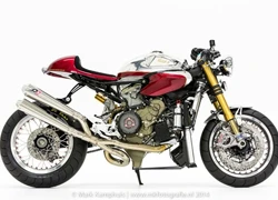 Ducati 1199 Panigale phong cách café racer độc đáo