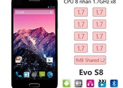 Evo S8 - Smartphone lõi 8 nhân đáng để sở hữu