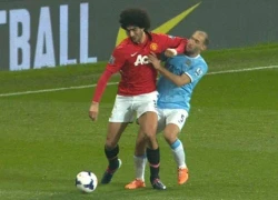 Fellaini bỏ bóng đánh nguội Zabaleta