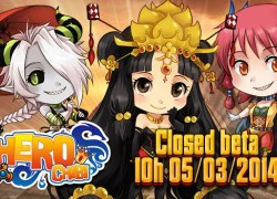 Game mới Hero Chibi chính thức Closed Beta, tặng giftcode