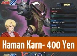 Gundam Extreme Vs Full Boost bổ sung thêm nhân vật mới