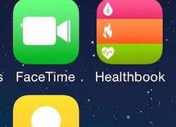 Hình ảnh iOS 8 xuất hiện với ứng dụng theo dõi sức khỏe