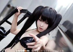 Hotgirl tụ hội trong cosplay Black Rock Shooter