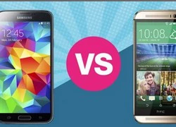 HTC chê Galaxy S5 dùng vỏ nhựa rẻ tiền