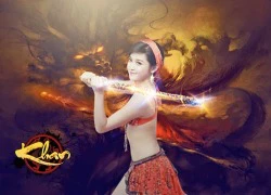 Huyền My tung bộ ảnh "nóng" mừng "Khan mobi" Closed Beta