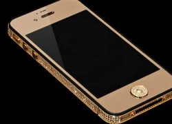 iPhone 5 phủ vàng và kim cương giá 1 triệu đô