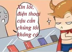 Khi 12 chòm sao đi mua di động