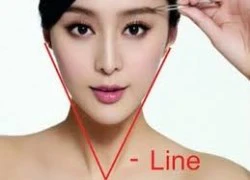 Khuôn mặt V line - trào lưu làm đẹp mới