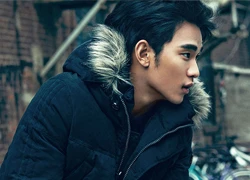 Kim Soo Hyun nam tính quyến rũ với thời trang Calvin Klein