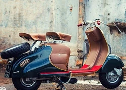 Lambretta LD đời 1952 được độ lại đẹp lung linh