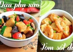 Menu các món đậu phụ cực kì tốt cho con gái