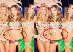 Miranda Kerr bị bóc mẽ photoshop quá đà