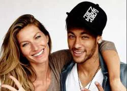 Neymar cùng &#8220;thần vệ nữ&#8221; Gisele Bundchen chụp ảnh trên tạp chí Vouge