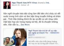 Ngô Thanh Vân trần tình về NS Chánh Tín