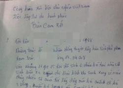 Người mẹ bỏ con sơ sinh chết ngạt trong ba lô khai gì?