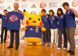 Nhật Bản chọn Pikachu làm linh vật World Cup 2014