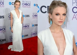 Những bộ đầm trắng siêu gợi cảm của Taylor Swift