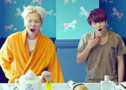 Phép cộng INFINITE và SHINee khoe clip "ngáp sái quai hàm"