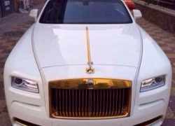 Rolls-Royce Wraith mạ vàng độc đáo