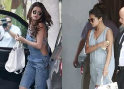 Selena Gomez gây chú ý khi điệu đà thay quần áo liên tục