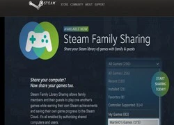 Steam ra mắt dịch vụ dùng chung game Family Sharing