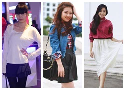 Street style bất chấp gió lạnh của giới trẻ Hà thành