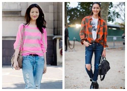 Street style giản đơn của siêu mẫu giàu nhất châu Á