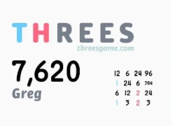 Threes - Game kết hợp tuyệt vời giữa giải đố và những con số