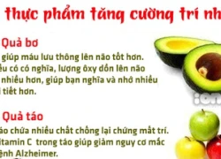 Thực phẩm tăng cường trí nhớ